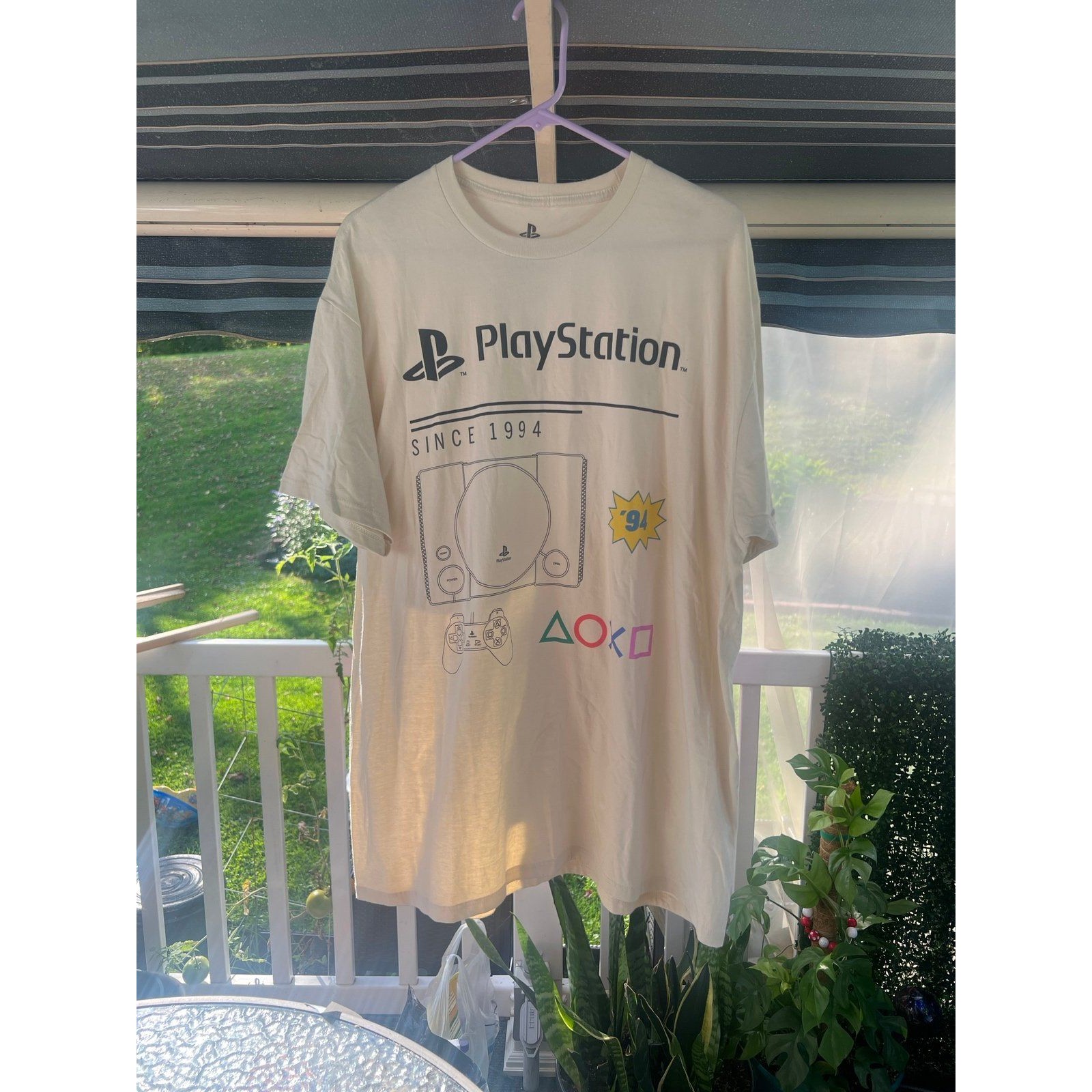 Playstation 2xl Mens Shirt With Retro 1994 Playstation